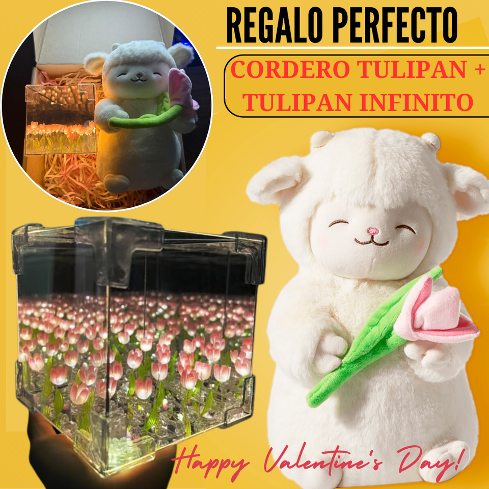 ✨CORDERO TULIPAN + TULIPAN INFINITO🌷🐻‍❄️
