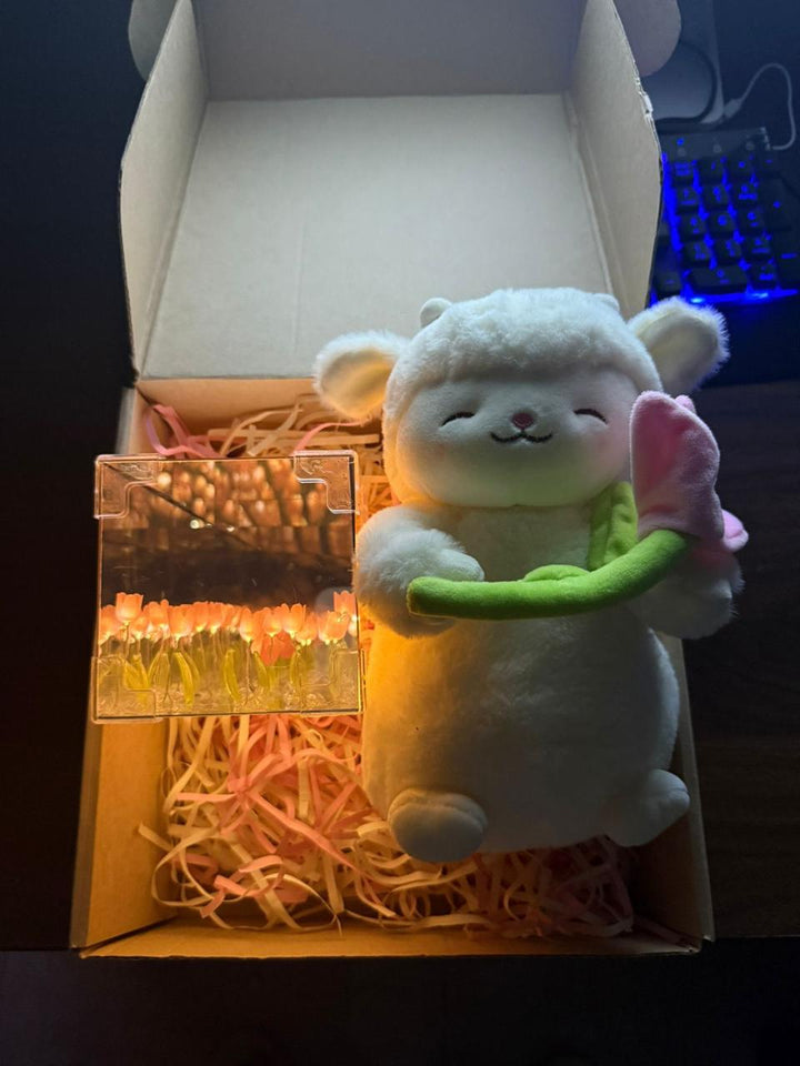 ✨CORDERO TULIPAN + TULIPAN INFINITO🌷🐻‍❄️